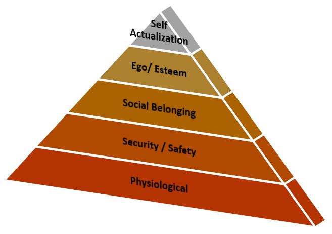 Maslow-Pyramid Private Security Sector: scope